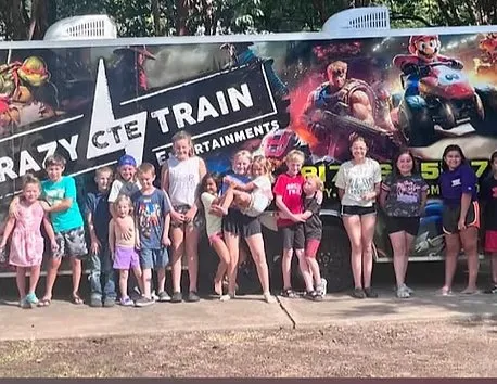 Mobile game truck exterior in Aledo